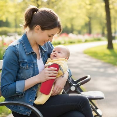 Porte biberon | Isotherme Pratique - Promenade bébé
