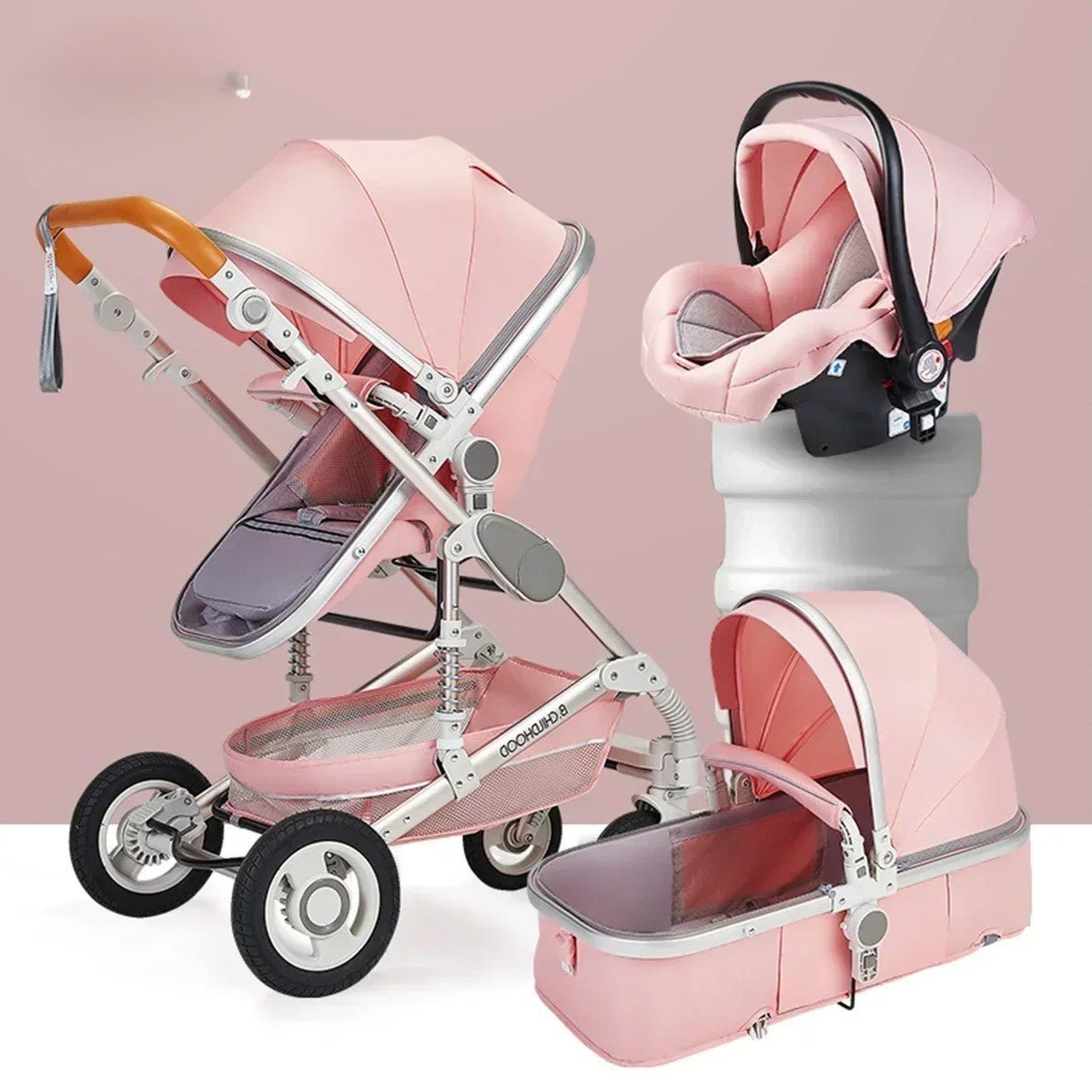 Poussette 3 - en - 1 Bébé | Confort Optimal - Promenade bébé