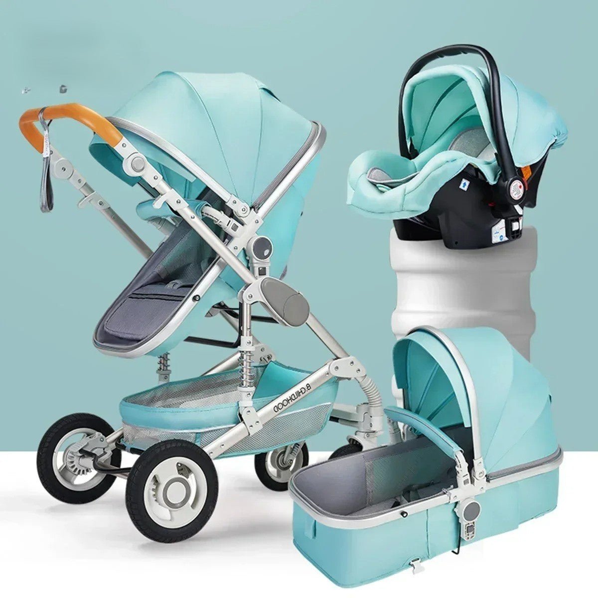 Poussette 3 - en - 1 Bébé | Confort Optimal - Promenade bébé