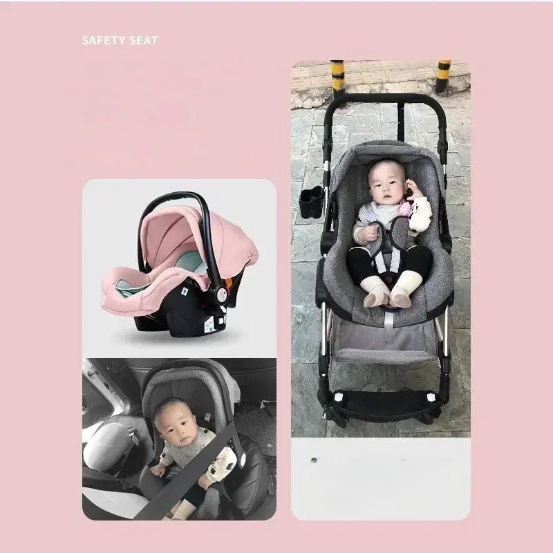 Poussette 3 - en - 1 Bébé | Confort Optimal - Promenade bébé