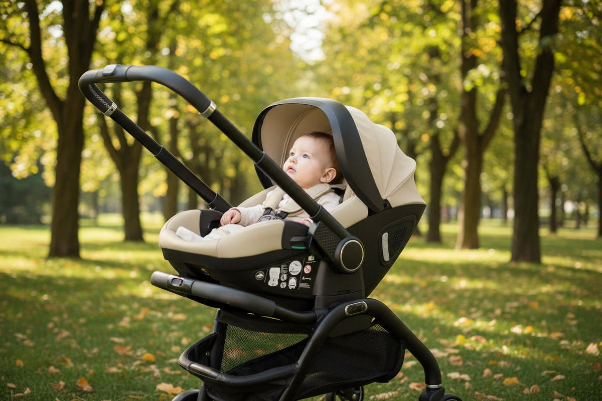 Poussette bebe | 3 en 1 Evolutive - Promenade bébé