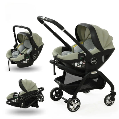 Poussette bebe | 4 - en - 1 Modulable - Promenade bébé