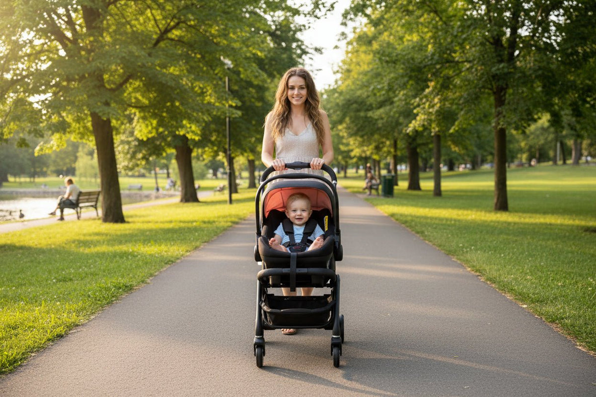Poussette bebe | 4 - en - 1 Modulable - Promenade bébé