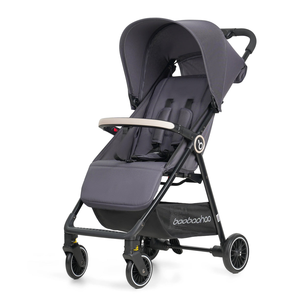 poussette bebe pliable grise