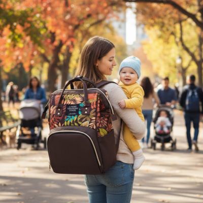Sac a Dos a Langer Multifonction | confort coloré - Promenade bébé