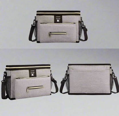 Sac à Langer - BabyTravel™ - Gris - Promenade bébé