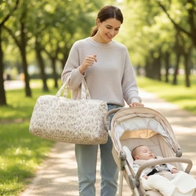 Sac à langer bébé | Maternité pratique - Promenade bébé