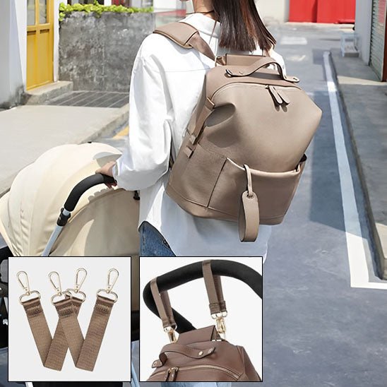sac a langer bebe multifonction | Cuir PU - Promenade bébé