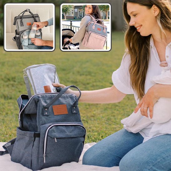 Sac a Langer | Multifonction Imperméable - Promenade bébé
