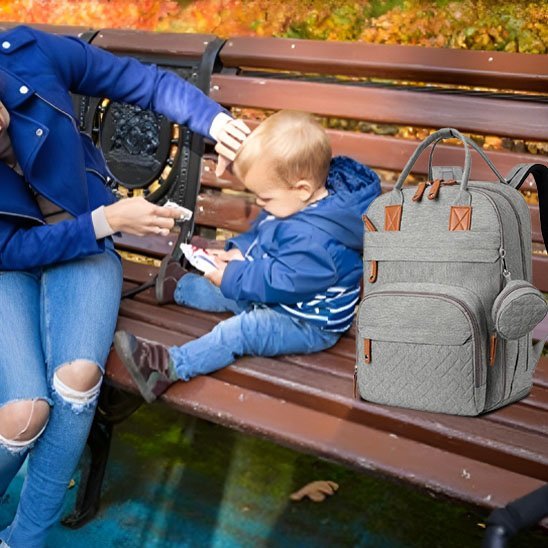 Sac à langer sac à dos | Organisé et Pratique - Promenade bébé