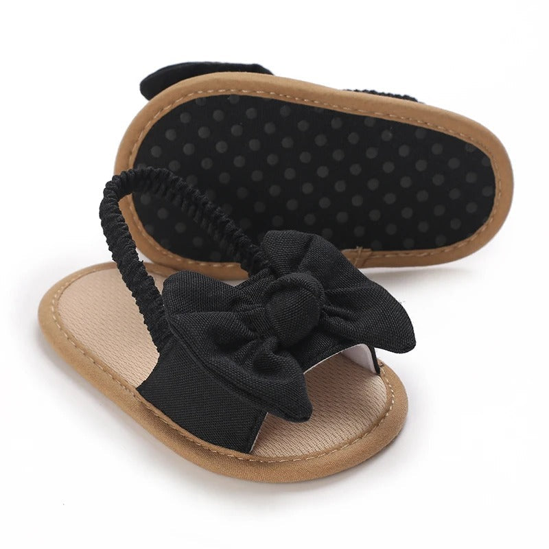 sandale bebe fille noir