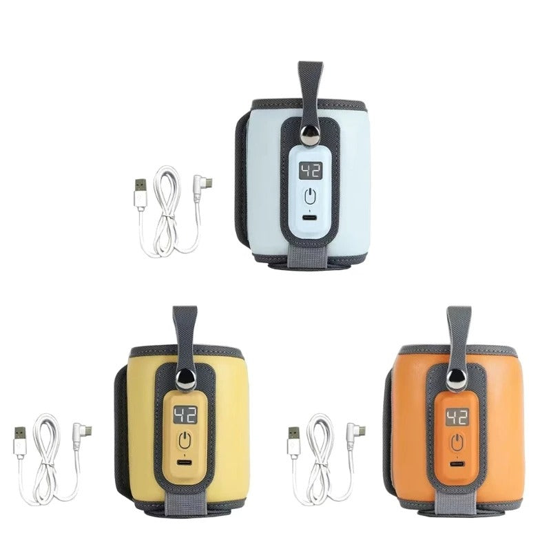 trois chauffe biberon portatif avec charge USB